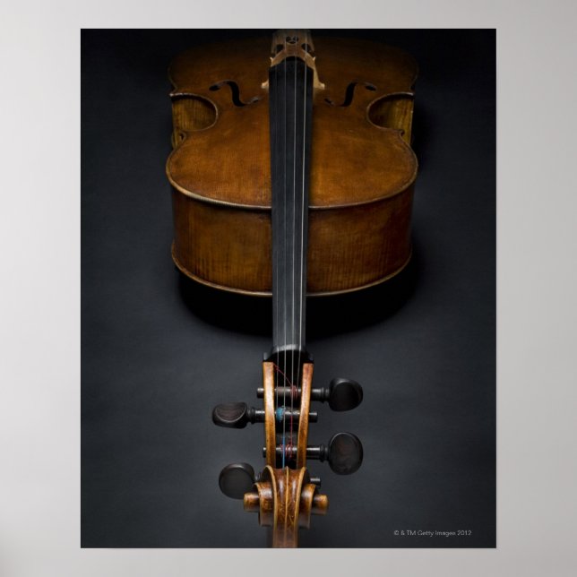 Antiker Cello Poster (Vorne)