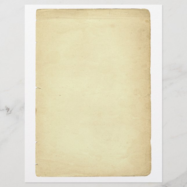 Antiker Charme altes Schrottpapier (Vorderseite)