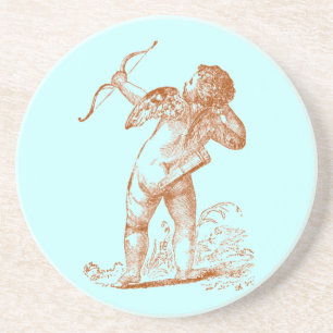 Antiker Cupid Getränkeuntersetzer