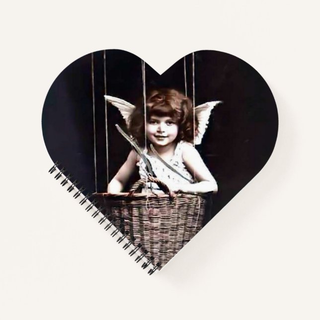 Antiker Cupid Notizbuch (Vorderseite)