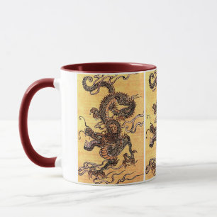 Antiker Drapp Teppich Keramikbecher Tasse