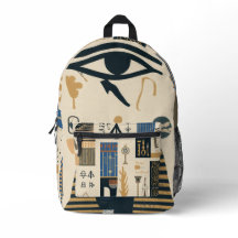 Antiker Druck Rucksack
