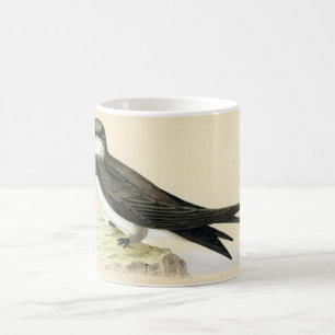 Antiker Druck von einem alpinen schnellen Kaffeetasse