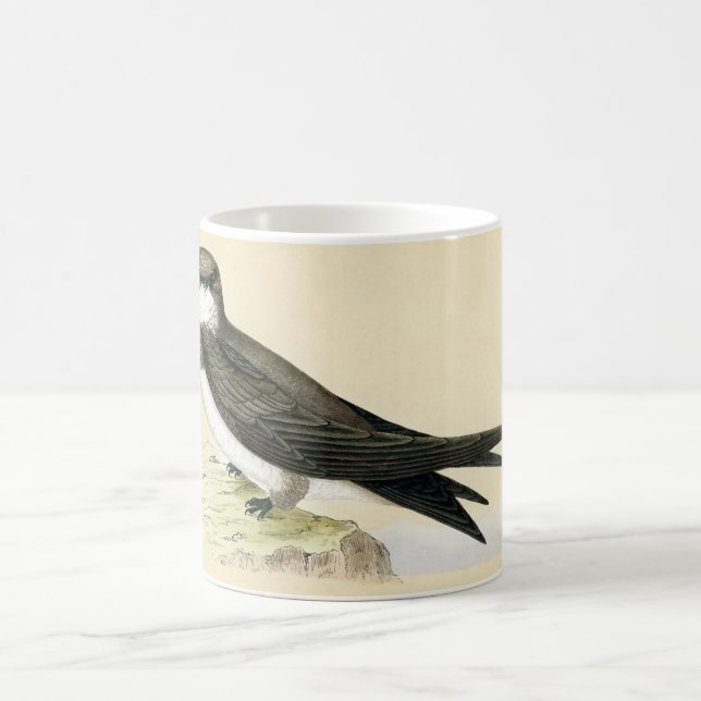 Antiker Druck von einem alpinen schnellen Kaffeetasse (Mittel)