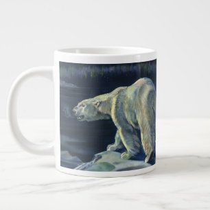 Antiker Eisbär, arktische Meerestiere Tiere Jumbo-Tasse