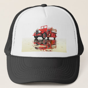 Antiker Feuer-Motor Truckerkappe
