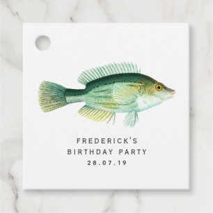 Antiker Fisch Geschenkanhänger