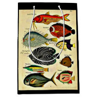 antiker Fischdruck