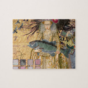 Antiker Fische Whimsical Renaissance Gothic Fisch