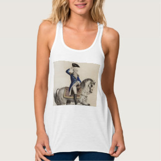 Antiker George Washington zu Pferd | 250 USA Tank Top