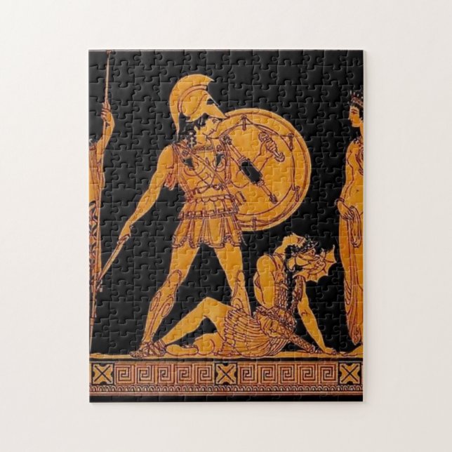 Antiker Gott und Göttliche Frieze - Griechenland (Vertikal)