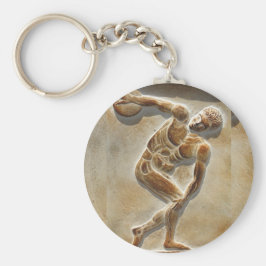 Antiker griechischer Discus Thrower - Discobolus Schlüsselanhänger
