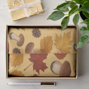 Antiker Herbststil Alte Welt Eleganz Seidenpapier