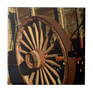 Antiker Maultierzuglastwagen Fliese