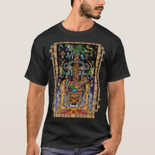 Antiker Maya König Pakal Aztec Gott Zivilisation M T-Shirt
