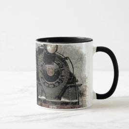 Antiker Motor-Kaffeezug Tasse