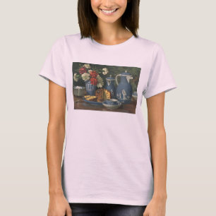 Antiker Nachmittagstee mit Kaffee, Kuchen, Tee und
