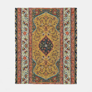 Antiker persischer reicher Teppich Eleganter Teppi Fleecedecke
