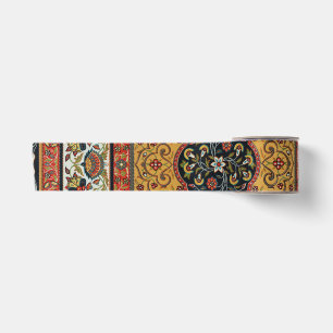 Antiker persischer reicher Teppich Eleganter Teppi Satinband
