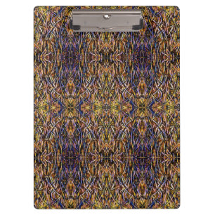 "Antiker persischer Teppich-Look'-Muster-Clip-Boar Klemmbrett