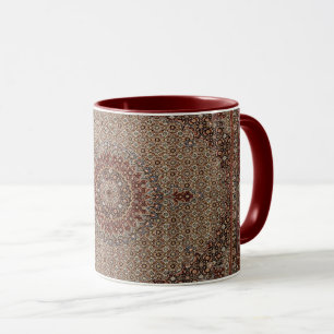 Antiker persischer türkischer Kilim-Teppich Tasse