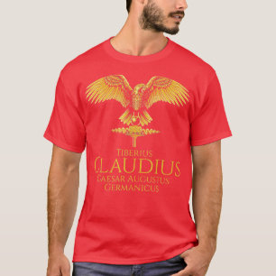Antiker römischer Kaiser Claudius Geschichte von R T-Shirt