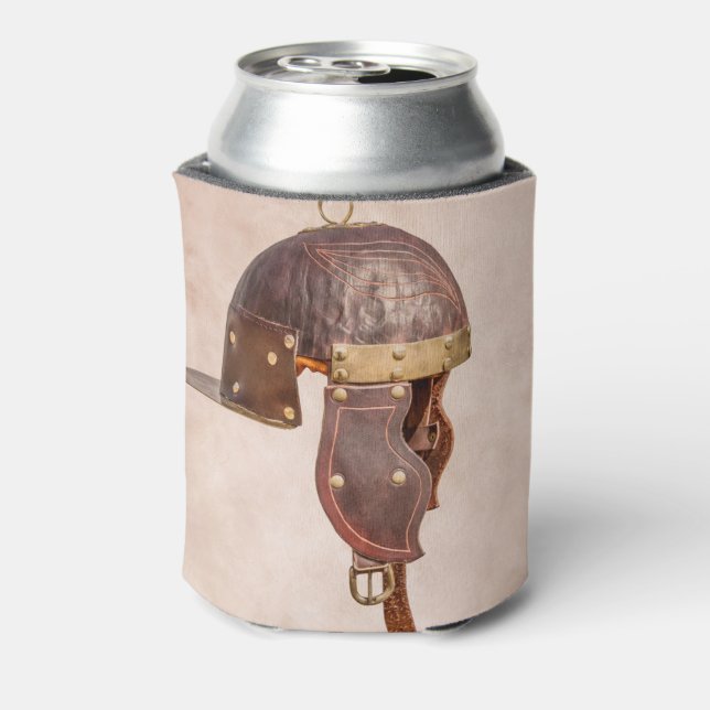 Antiker römischer Militärhelm Dosenkühler (Kanne Rückseite)