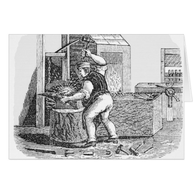 Antiker Schmied (Vorderseite (Horizontal))