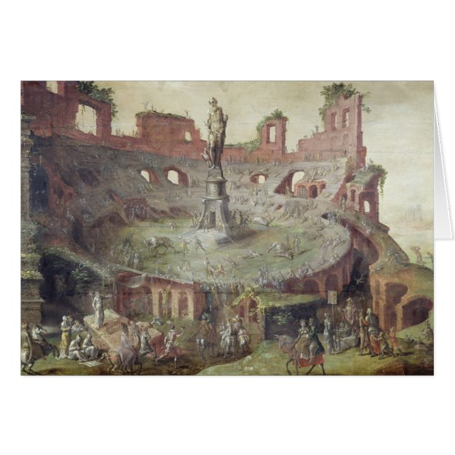 Antiker Stierkampf, 1552 (Vorderseite (Horizontal))