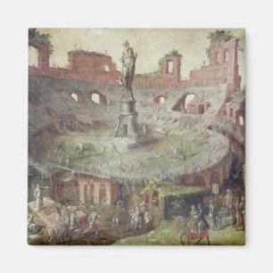 Antiker Stierkampf, 1552 Magnet