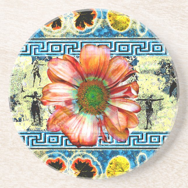 Antiker Tanz Getränkeuntersetzer (Vorne)