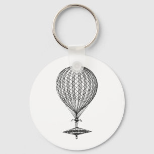Antiker UFO-Ballon 1 Schlüsselanhänger