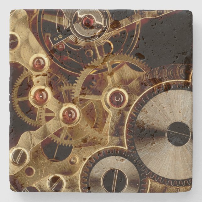 Antiker Uhr-Mechanismus Steinuntersetzer (Vorderseite)