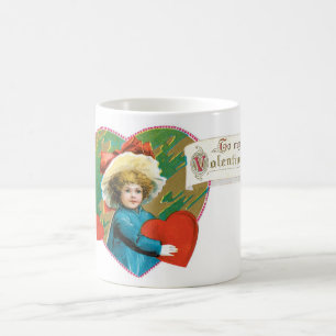 Antiker Valentinstag Kaffeetasse