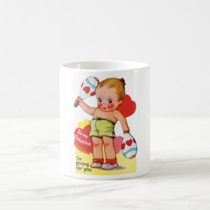 Antiker Valentinstag Kaffeetasse