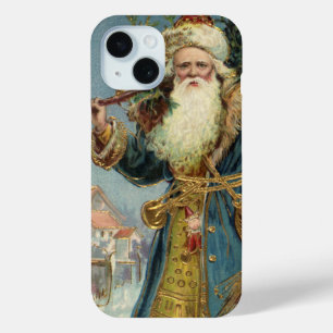Antiker viktorianischer Weihnachtsmann mit Weihnac title_seo2