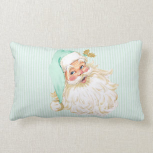 Antiker viktorianischer Weihnachtsmann Neutral Min Lendenkissen
