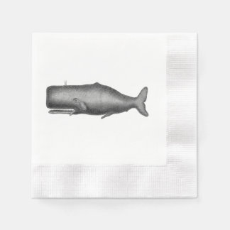 Antiker Wal Serviette