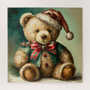 Antiker Weihnachts-Teddybär