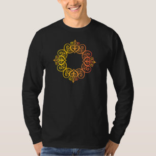 Antiker Zierrahmen Elegante dekorative Umrandung T-Shirt
