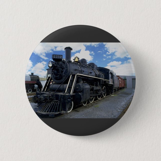Antiker Zug Button (Vorderseite)