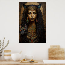 Antikes ägyptisches Goddess Bastet
