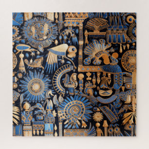 Antikes ägyptisches Textil-Puzzle