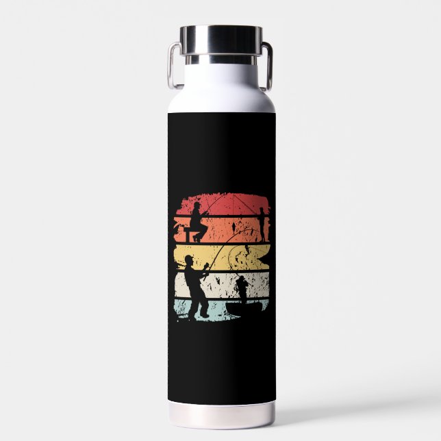 Antikes Angeln Trinkflasche (Vorne)
