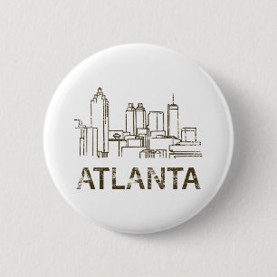 Antikes Atlanta Button