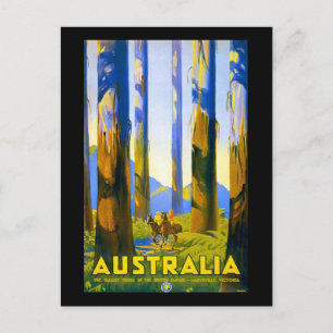 Antikes Australien Marysville Victoria Postkarte