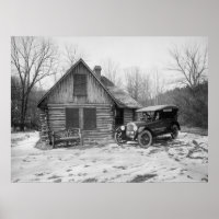 Antikes Auto in Rock Creek Park, 1920er