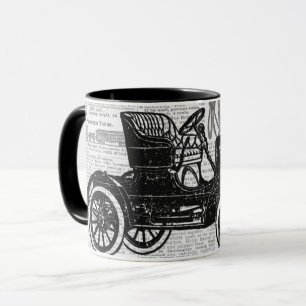 Antikes Auto Tasse