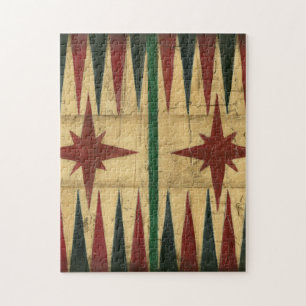 Antikes Backgammon-Spiel-Brett durch Ethan Harper