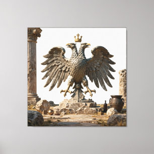 Antikes Balkan-Tempel-Artefakt Leinwanddruck